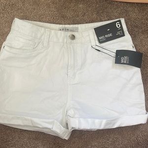 White shorts